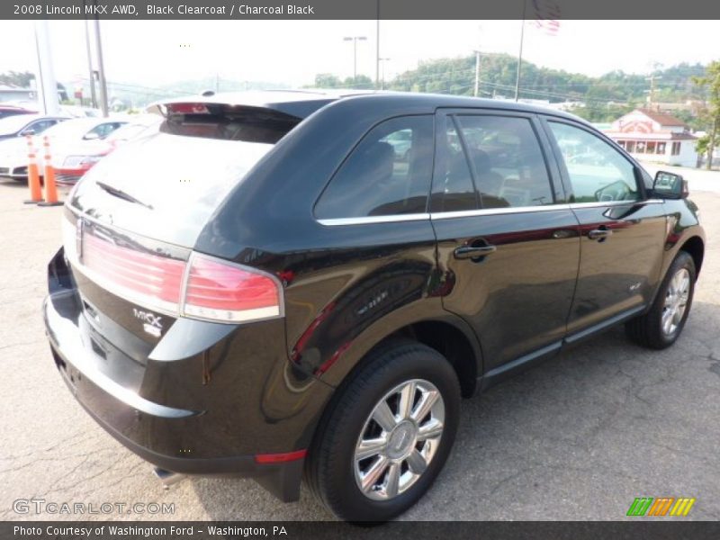 Black Clearcoat / Charcoal Black 2008 Lincoln MKX AWD