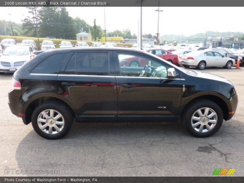 Black Clearcoat / Charcoal Black 2008 Lincoln MKX AWD