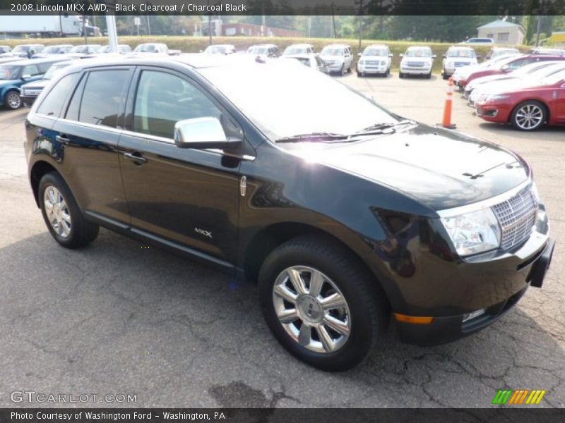 Black Clearcoat / Charcoal Black 2008 Lincoln MKX AWD