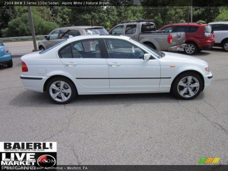 Alpine White / Natural Brown 2004 BMW 3 Series 330xi Sedan