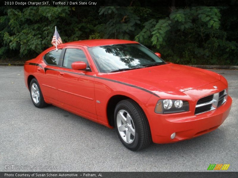 TorRed / Dark Slate Gray 2010 Dodge Charger SXT