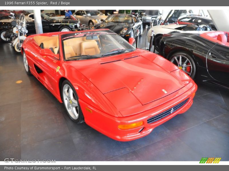 Front 3/4 View of 1996 F355 Spider