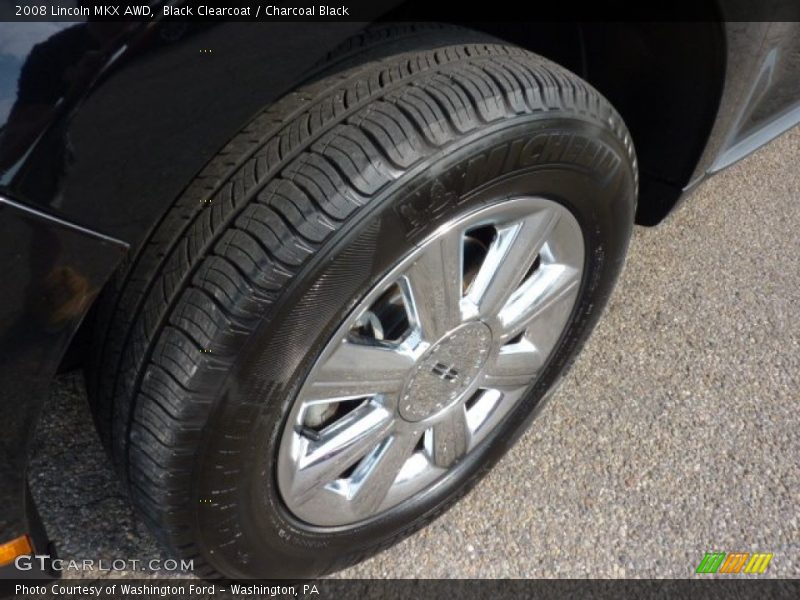 Black Clearcoat / Charcoal Black 2008 Lincoln MKX AWD