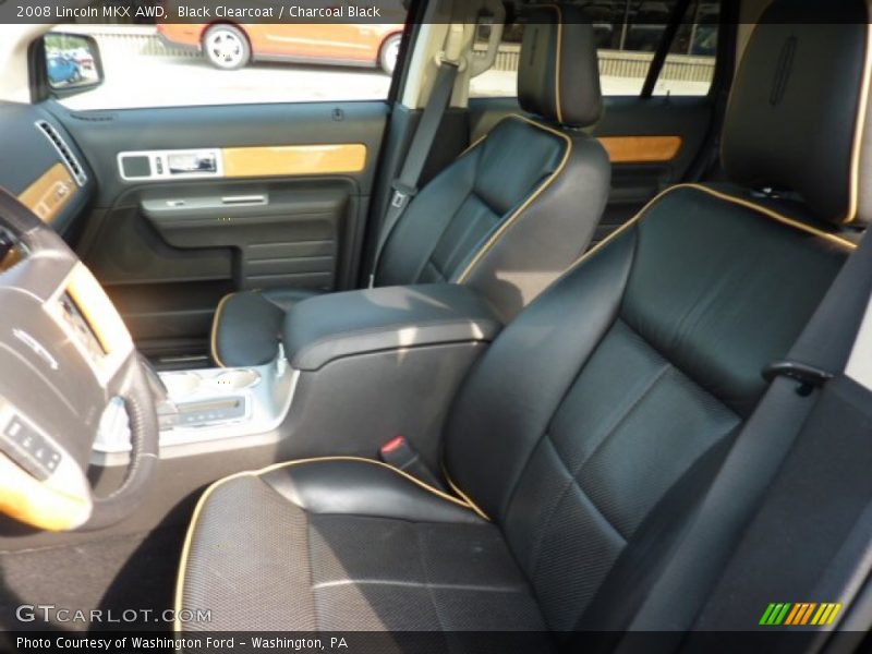 Black Clearcoat / Charcoal Black 2008 Lincoln MKX AWD