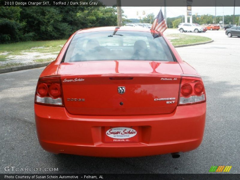 TorRed / Dark Slate Gray 2010 Dodge Charger SXT