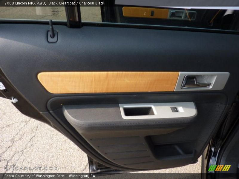 Black Clearcoat / Charcoal Black 2008 Lincoln MKX AWD