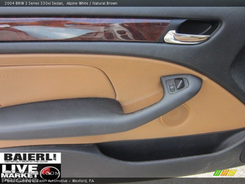 Alpine White / Natural Brown 2004 BMW 3 Series 330xi Sedan
