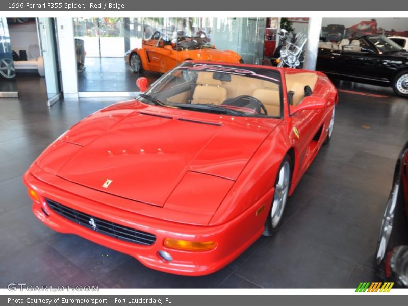  1996 F355 Spider Red