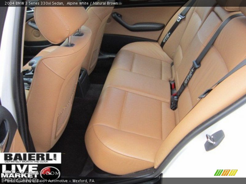 Alpine White / Natural Brown 2004 BMW 3 Series 330xi Sedan