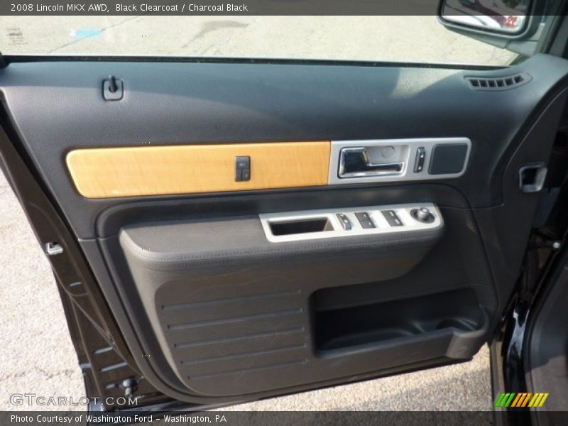 Black Clearcoat / Charcoal Black 2008 Lincoln MKX AWD