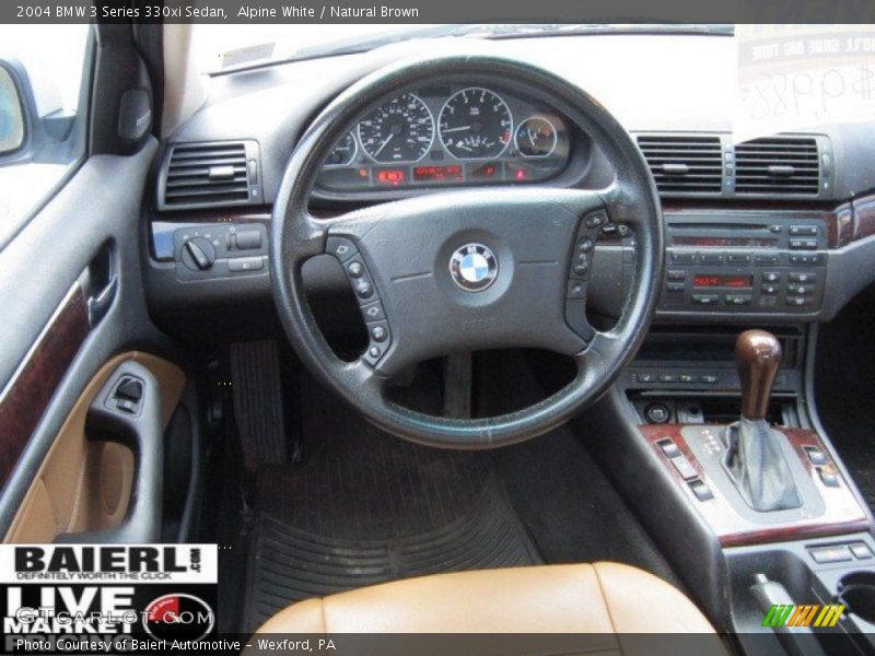 Alpine White / Natural Brown 2004 BMW 3 Series 330xi Sedan