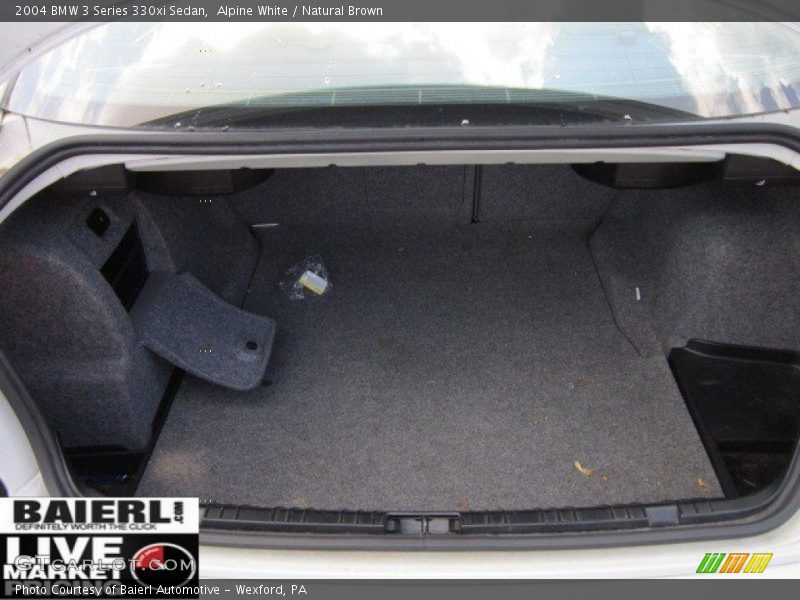 Alpine White / Natural Brown 2004 BMW 3 Series 330xi Sedan