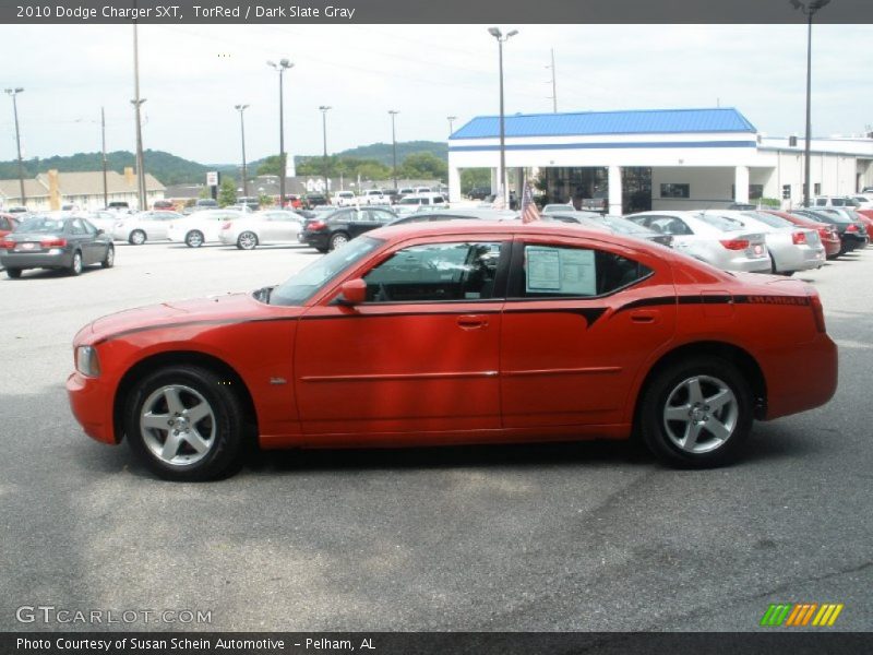 TorRed / Dark Slate Gray 2010 Dodge Charger SXT