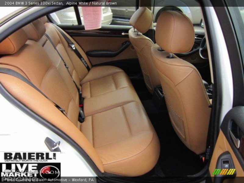 Alpine White / Natural Brown 2004 BMW 3 Series 330xi Sedan