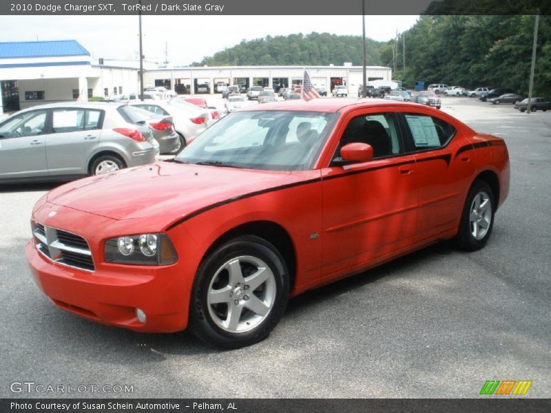 TorRed / Dark Slate Gray 2010 Dodge Charger SXT