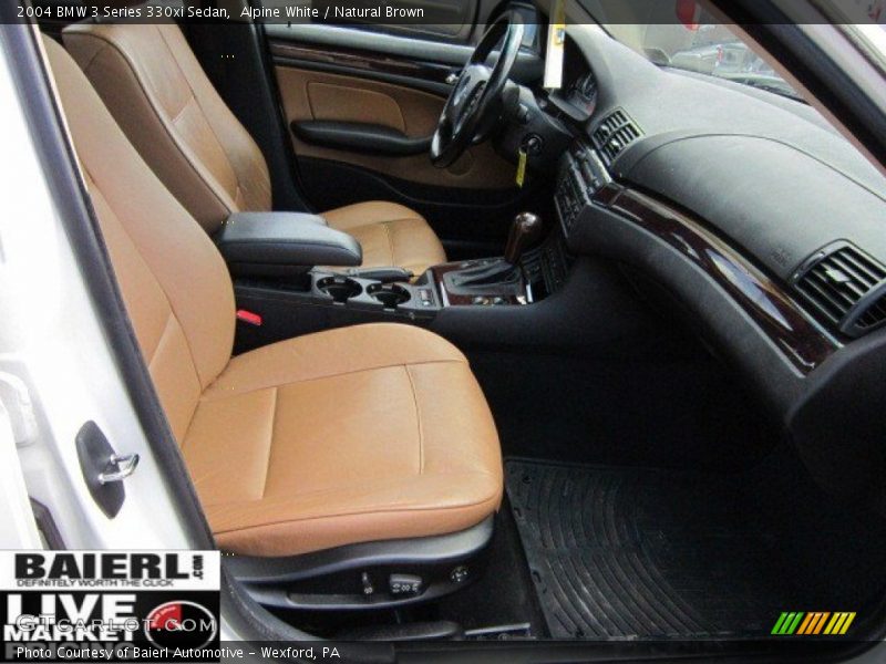 Alpine White / Natural Brown 2004 BMW 3 Series 330xi Sedan