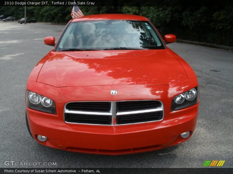TorRed / Dark Slate Gray 2010 Dodge Charger SXT