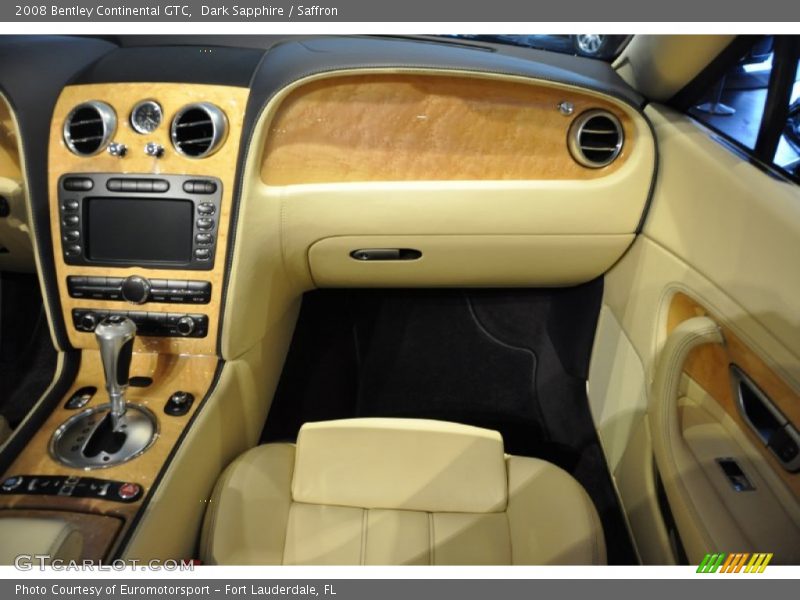 Dark Sapphire / Saffron 2008 Bentley Continental GTC