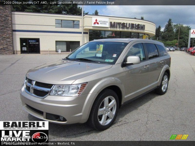 Light Sandstone Metallic / Pastel Pebble Beige 2009 Dodge Journey SXT AWD