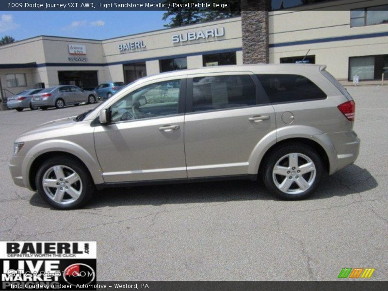 Light Sandstone Metallic / Pastel Pebble Beige 2009 Dodge Journey SXT AWD