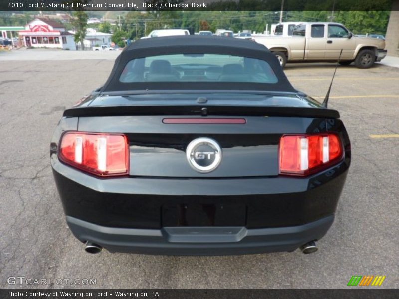 Black / Charcoal Black 2010 Ford Mustang GT Premium Convertible