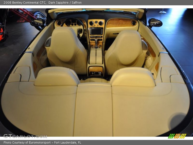 Dark Sapphire / Saffron 2008 Bentley Continental GTC