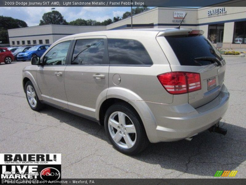 Light Sandstone Metallic / Pastel Pebble Beige 2009 Dodge Journey SXT AWD