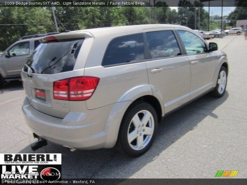 Light Sandstone Metallic / Pastel Pebble Beige 2009 Dodge Journey SXT AWD