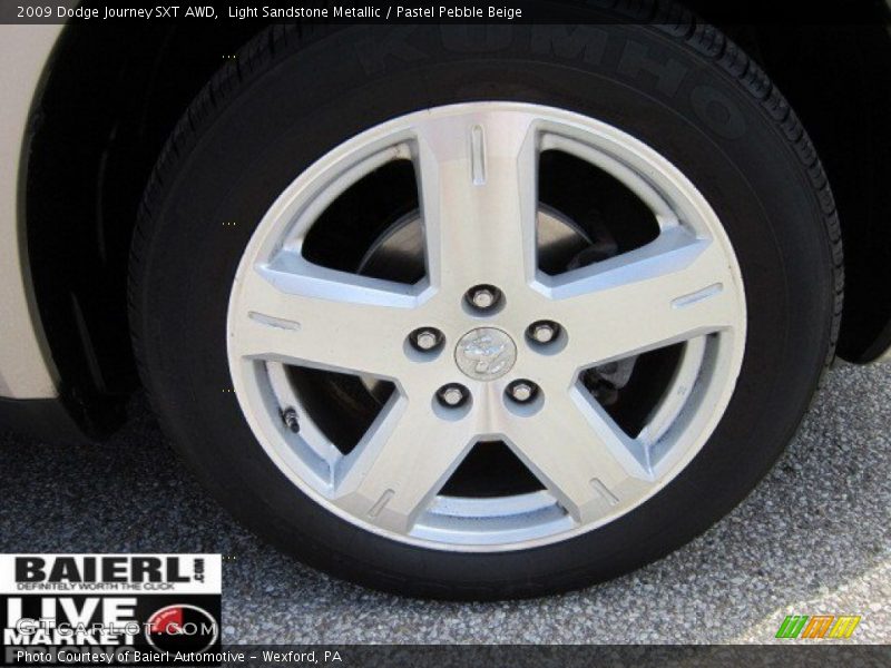 Light Sandstone Metallic / Pastel Pebble Beige 2009 Dodge Journey SXT AWD