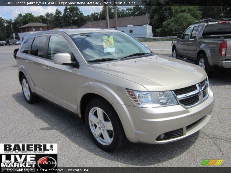 Light Sandstone Metallic / Pastel Pebble Beige 2009 Dodge Journey SXT AWD