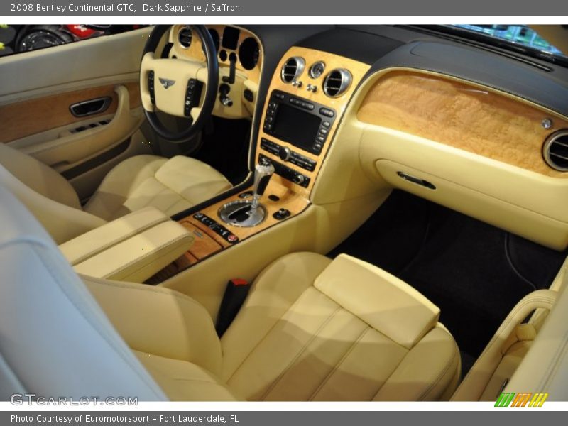 Dark Sapphire / Saffron 2008 Bentley Continental GTC