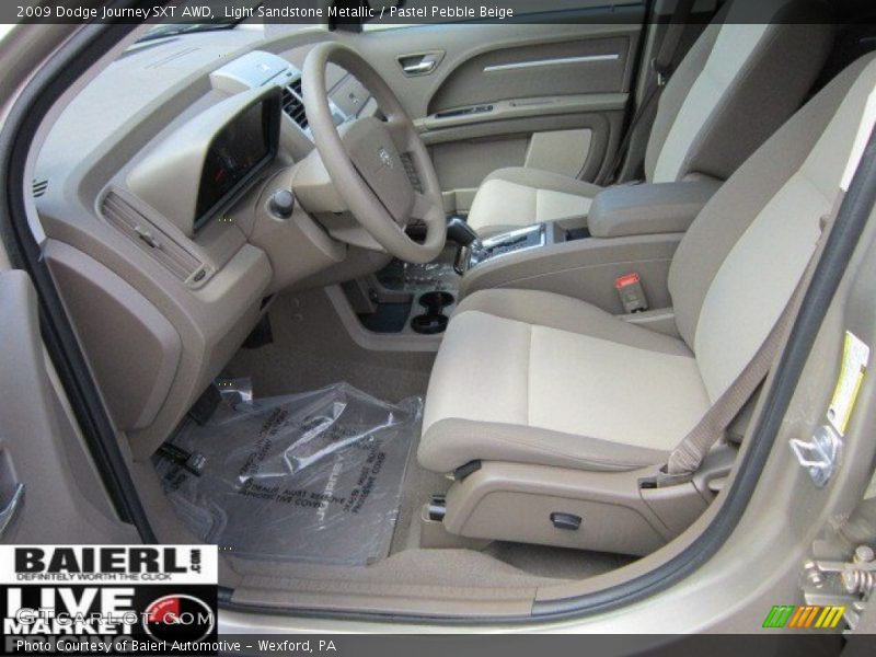 Light Sandstone Metallic / Pastel Pebble Beige 2009 Dodge Journey SXT AWD