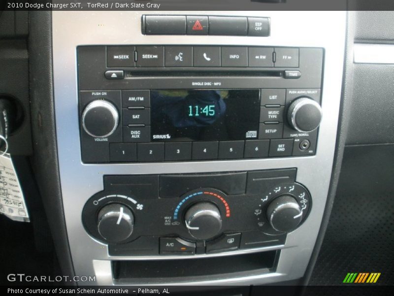 TorRed / Dark Slate Gray 2010 Dodge Charger SXT