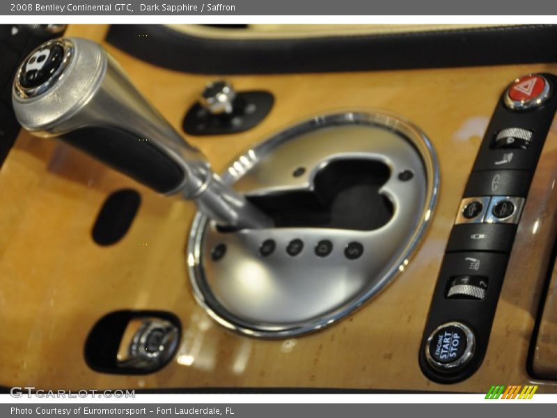 Dark Sapphire / Saffron 2008 Bentley Continental GTC