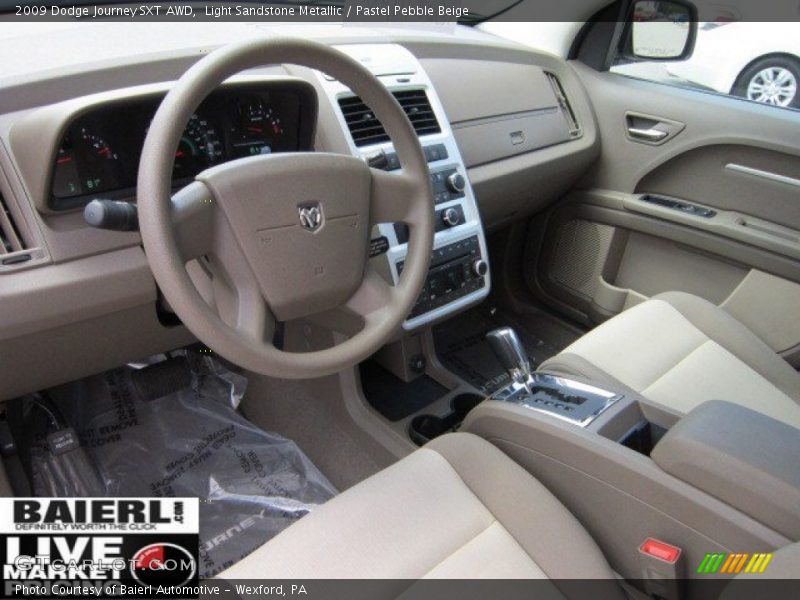 Light Sandstone Metallic / Pastel Pebble Beige 2009 Dodge Journey SXT AWD