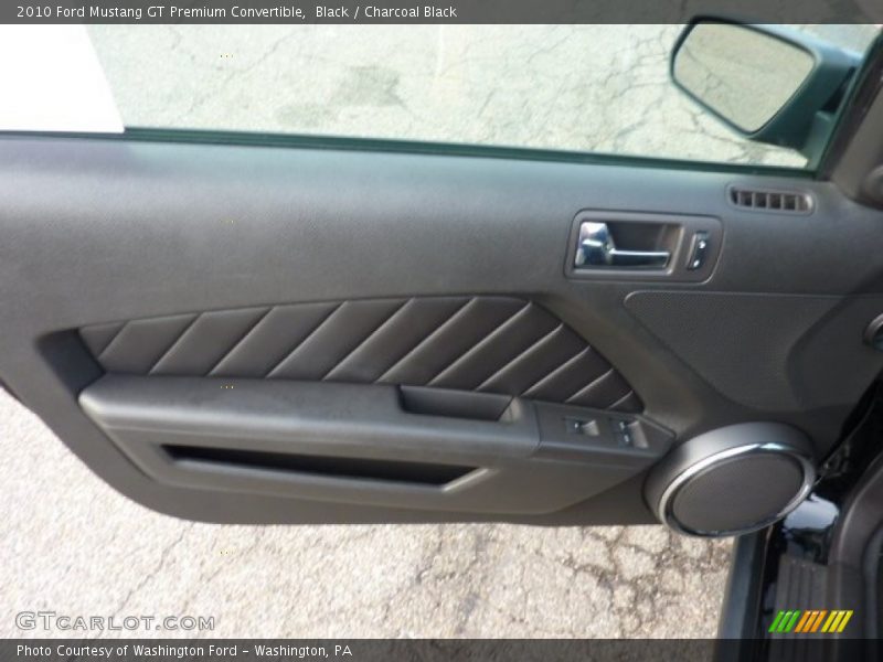 Black / Charcoal Black 2010 Ford Mustang GT Premium Convertible