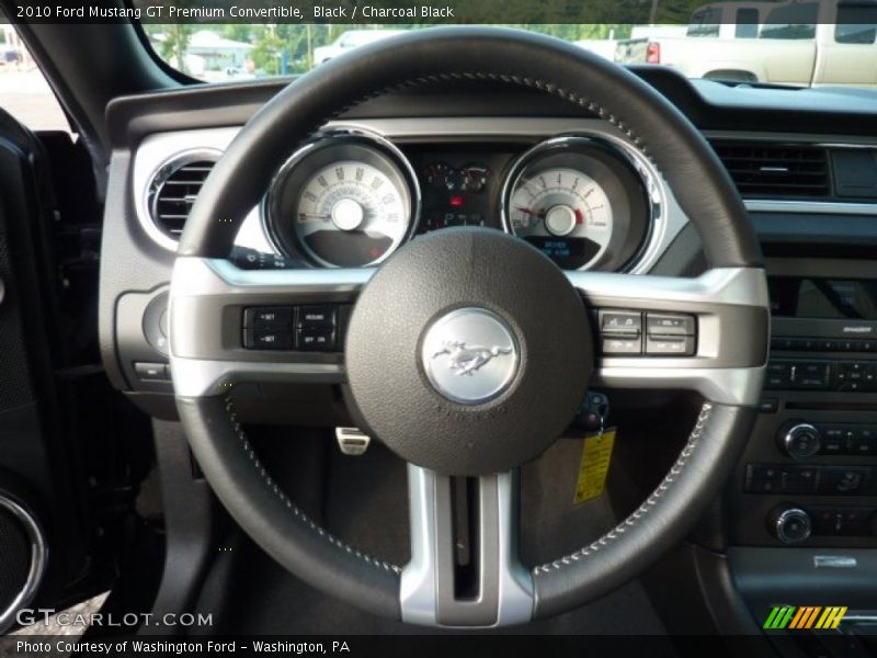  2010 Mustang GT Premium Convertible Steering Wheel