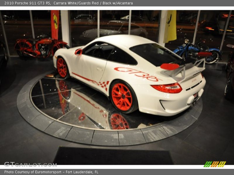 Carrara White/Guards Red / Black w/Alcantara 2010 Porsche 911 GT3 RS