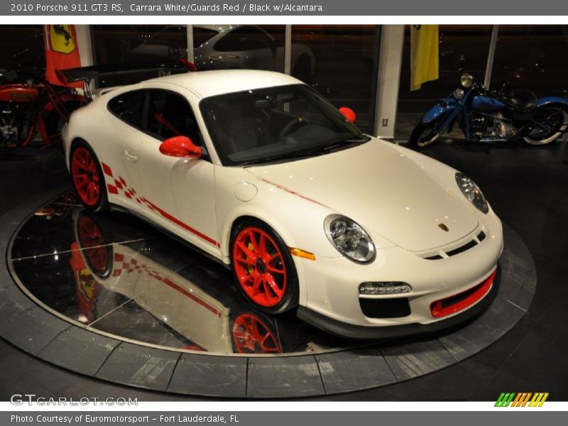  2010 911 GT3 RS Carrara White/Guards Red