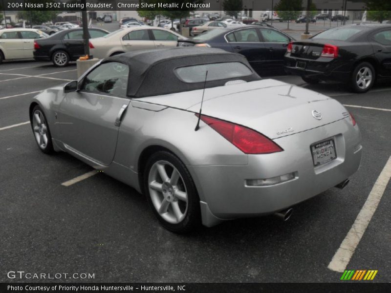 Chrome Silver Metallic / Charcoal 2004 Nissan 350Z Touring Roadster