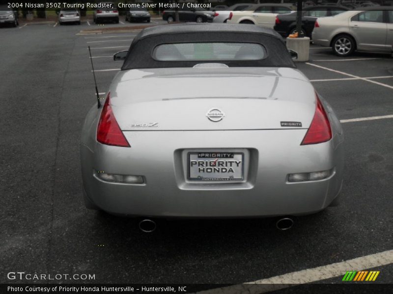 Chrome Silver Metallic / Charcoal 2004 Nissan 350Z Touring Roadster