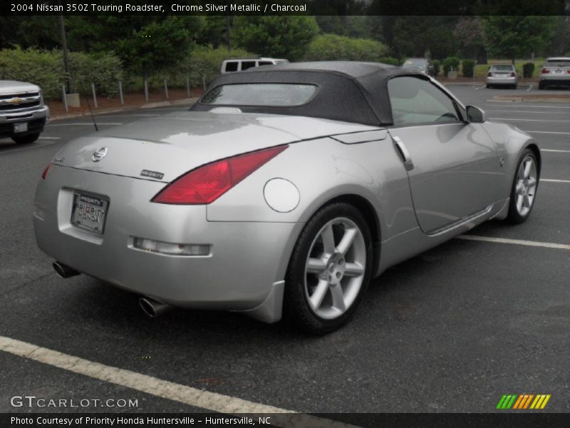 Chrome Silver Metallic / Charcoal 2004 Nissan 350Z Touring Roadster