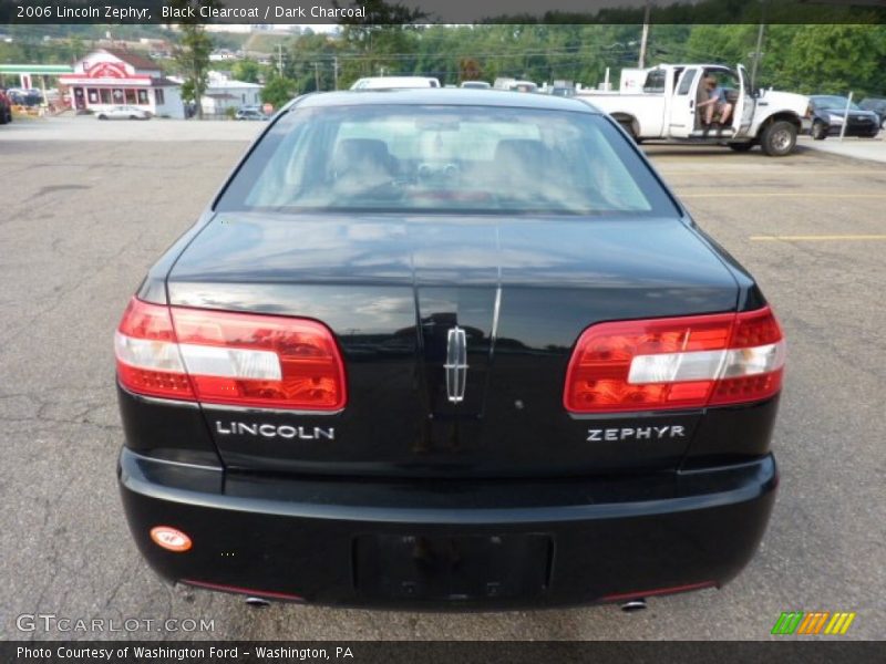 Black Clearcoat / Dark Charcoal 2006 Lincoln Zephyr