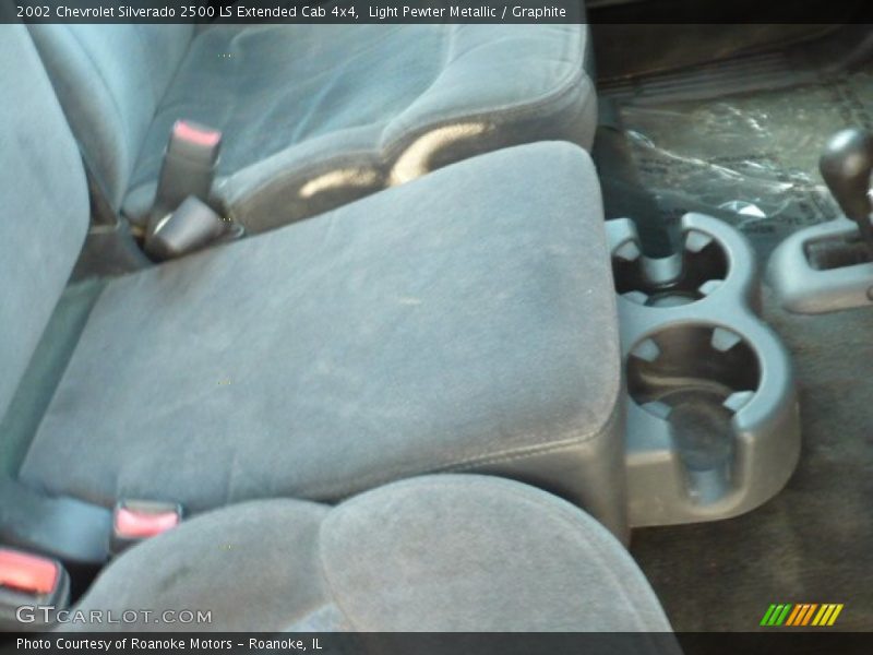 Light Pewter Metallic / Graphite 2002 Chevrolet Silverado 2500 LS Extended Cab 4x4