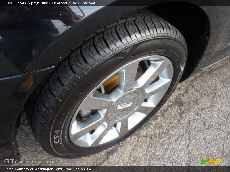 Black Clearcoat / Dark Charcoal 2006 Lincoln Zephyr
