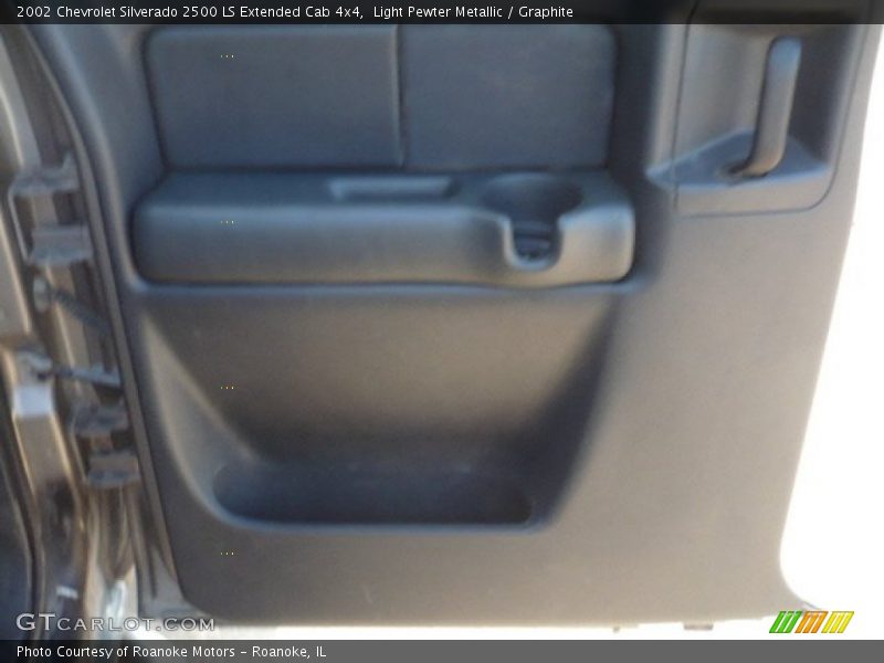 Light Pewter Metallic / Graphite 2002 Chevrolet Silverado 2500 LS Extended Cab 4x4