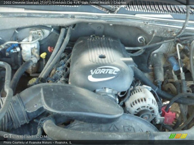  2002 Silverado 2500 LS Extended Cab 4x4 Engine - 6.0 Liter OHV 16-Valve Vortec V8