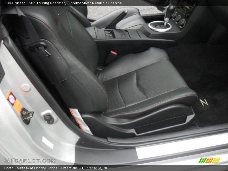 Chrome Silver Metallic / Charcoal 2004 Nissan 350Z Touring Roadster