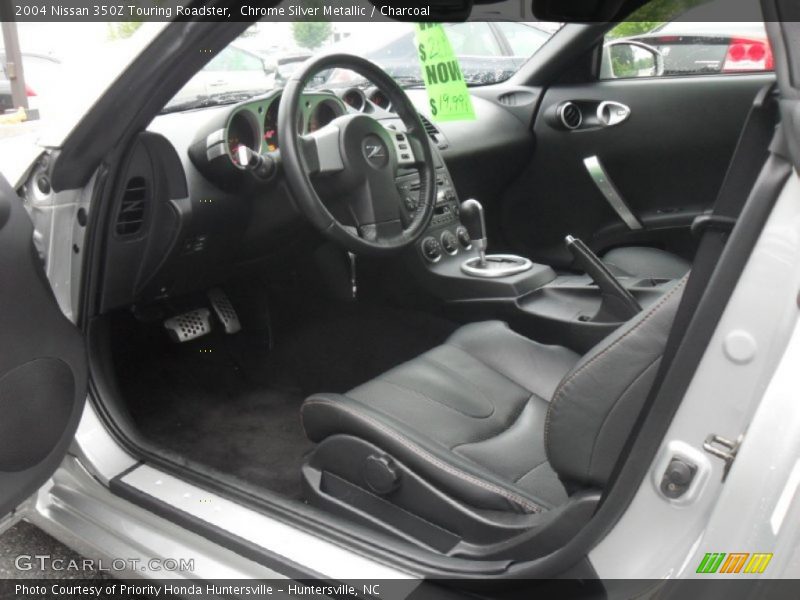 Chrome Silver Metallic / Charcoal 2004 Nissan 350Z Touring Roadster