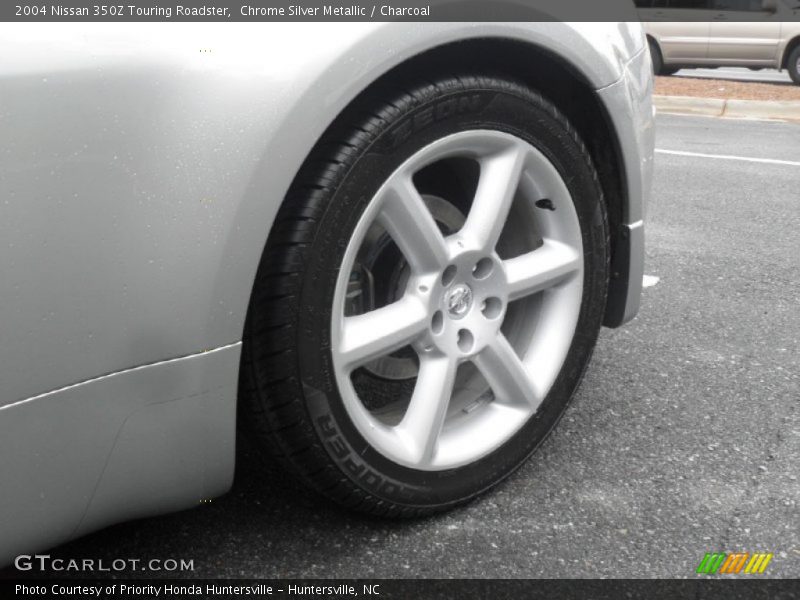 Chrome Silver Metallic / Charcoal 2004 Nissan 350Z Touring Roadster